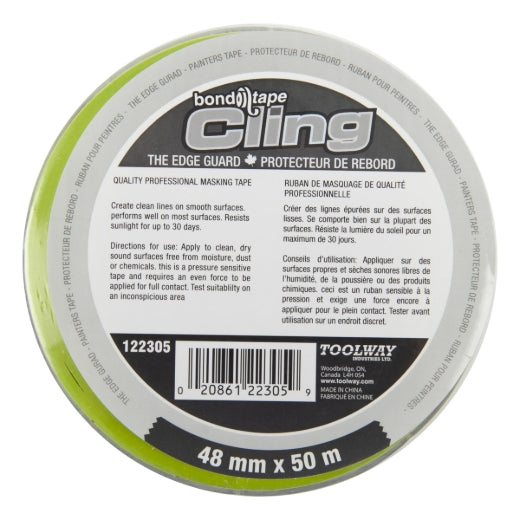 Bond-n-Tape Cling Edge Guard Painters Tape 48mm x 50m