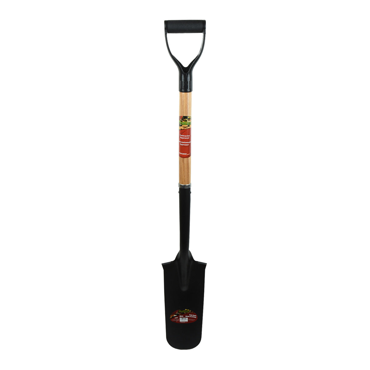 Pro Yard 130508 Drain/Transplanting Spade 44in x 6in x 14in Blade Wood D-Handle