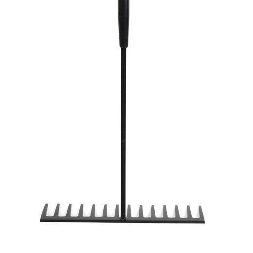 Pro Yard 130527 Asphalt/Tar Rake 54in Forged 14-tine x 3-3/4 Teeth Wood Handle