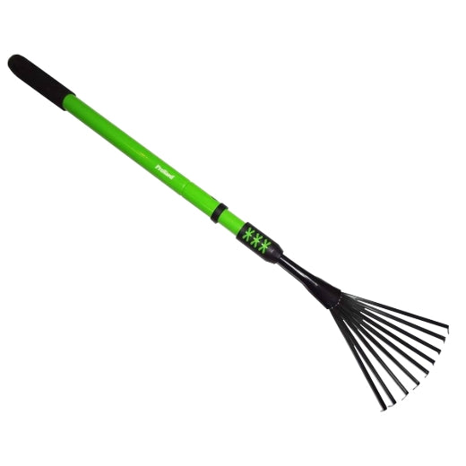 Pro Yard 130528 Mini Leaf Rake Telescopic 31-1/2-49"
