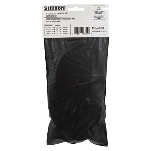 Stinson Cargo 406100 6PK Tie Down Bungee Stretch Cord Assorted