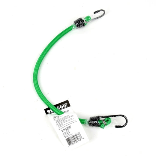 Stinson Cargo 406163 Tie Down Braided Bungee Stretch Cord 13in Green
