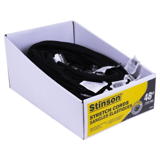 Stinson Cargo 406198 Heavy Duty Tie Down Bungee Stretch Cord 10mm x 48in