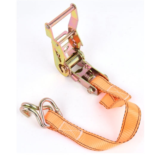 Stinson Cargo 406392 Tie Down Ratchet Strap with J-Hooks 1in x 16ft 800lb