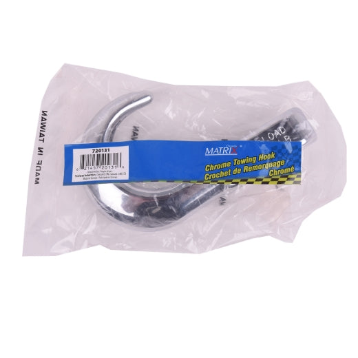 Stinson Cargo 720131 Towing Hook 3½in x 5½in 10.000lb Chrome