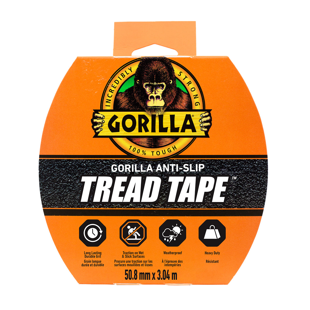 Gorilla 85001097 Tread Tape 3m Black