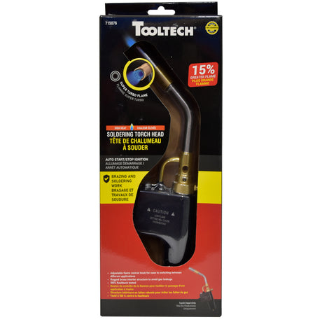Tooltech 715076 High Heat Soldering Torch Head Only