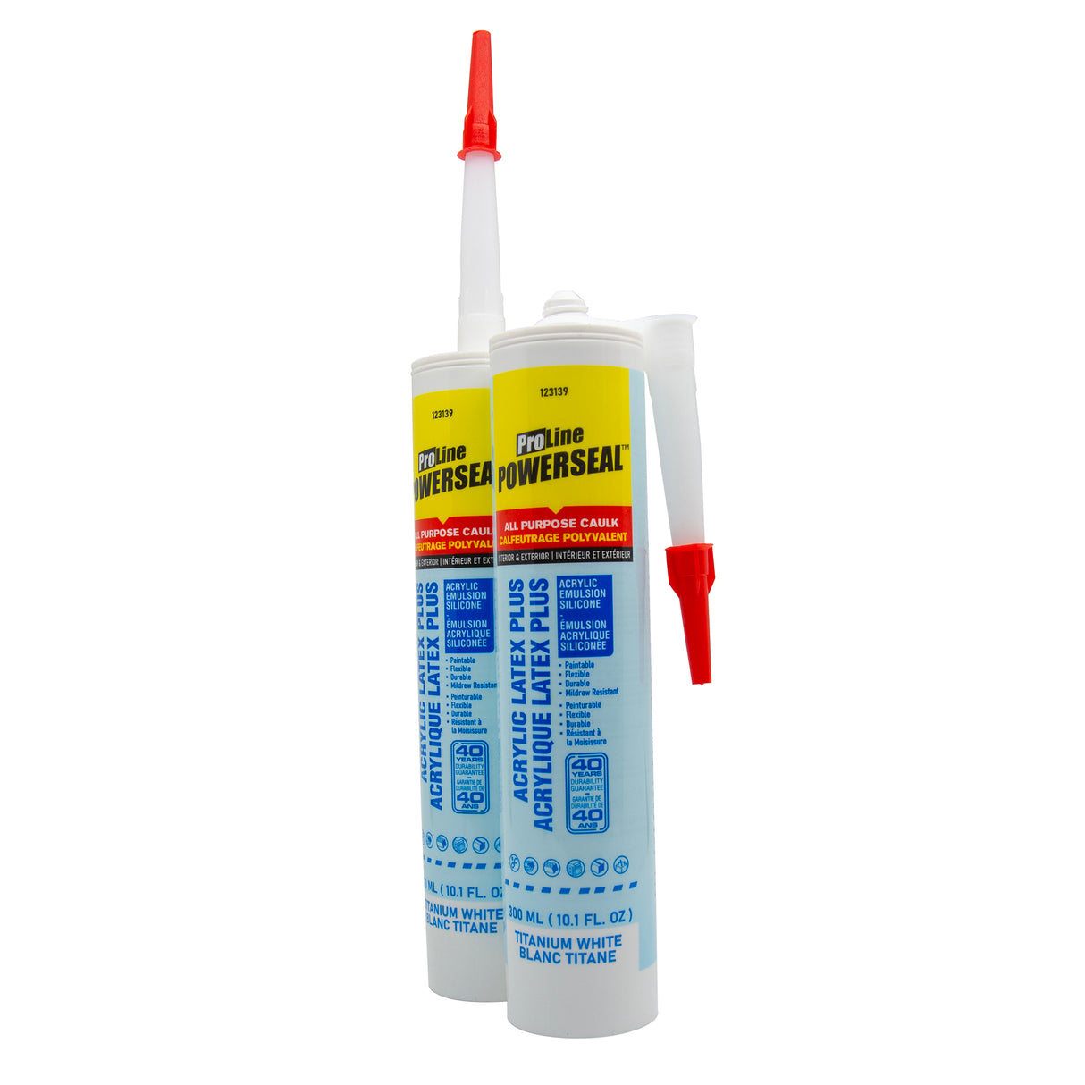 Toolway Acrylic Latex Caulking 300ml - White