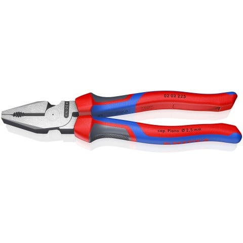 KNIPEX 02 02 225 SBA 9" High Leverage Combination Pliers