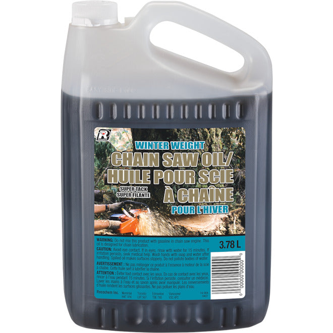 Recochem 3.8L Chainsaw Bar Oil - Winter