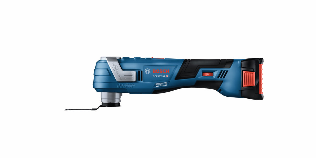 Bosch GOP18V-34B12 18V Brushless StarlockPlus® Oscillating Multi-Tool Kit