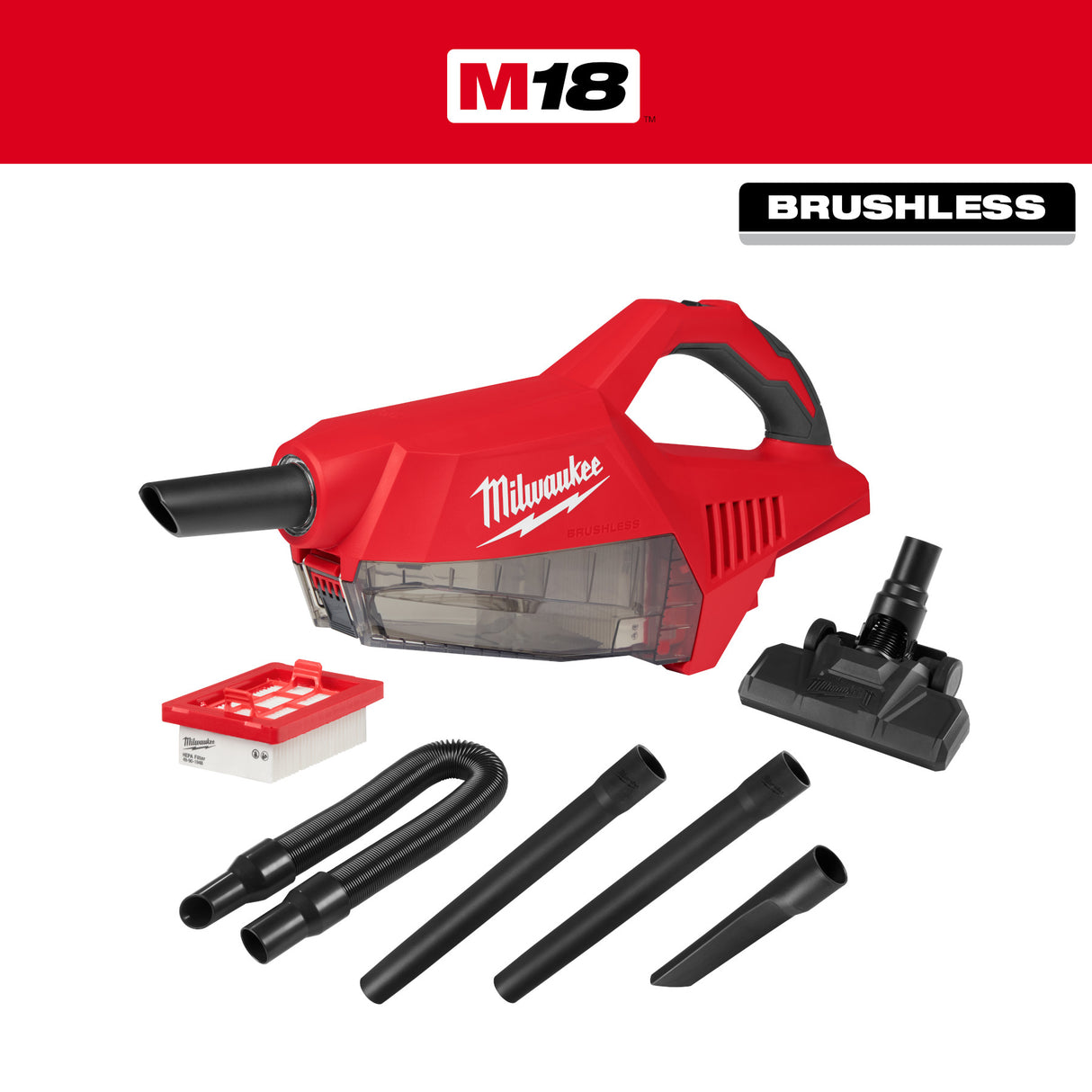 Milwaukee M18™ Brushless Handheld Vacuum 0892-20
