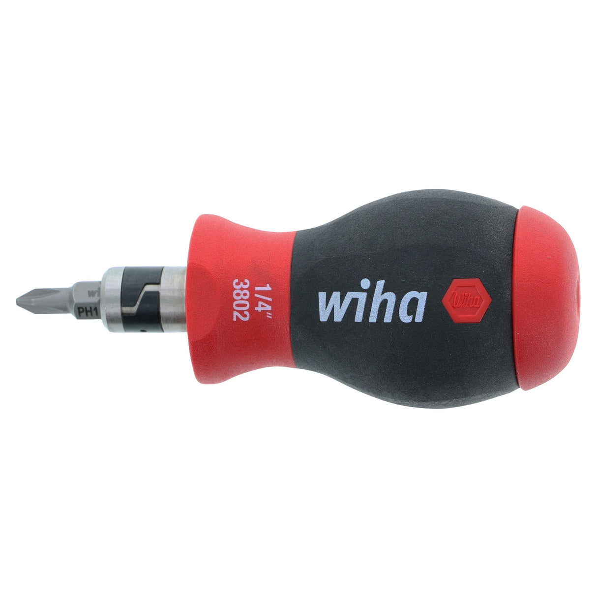 WIHA 38090 14-in-1  SoftFinish Stubby Multi-Bit Driver