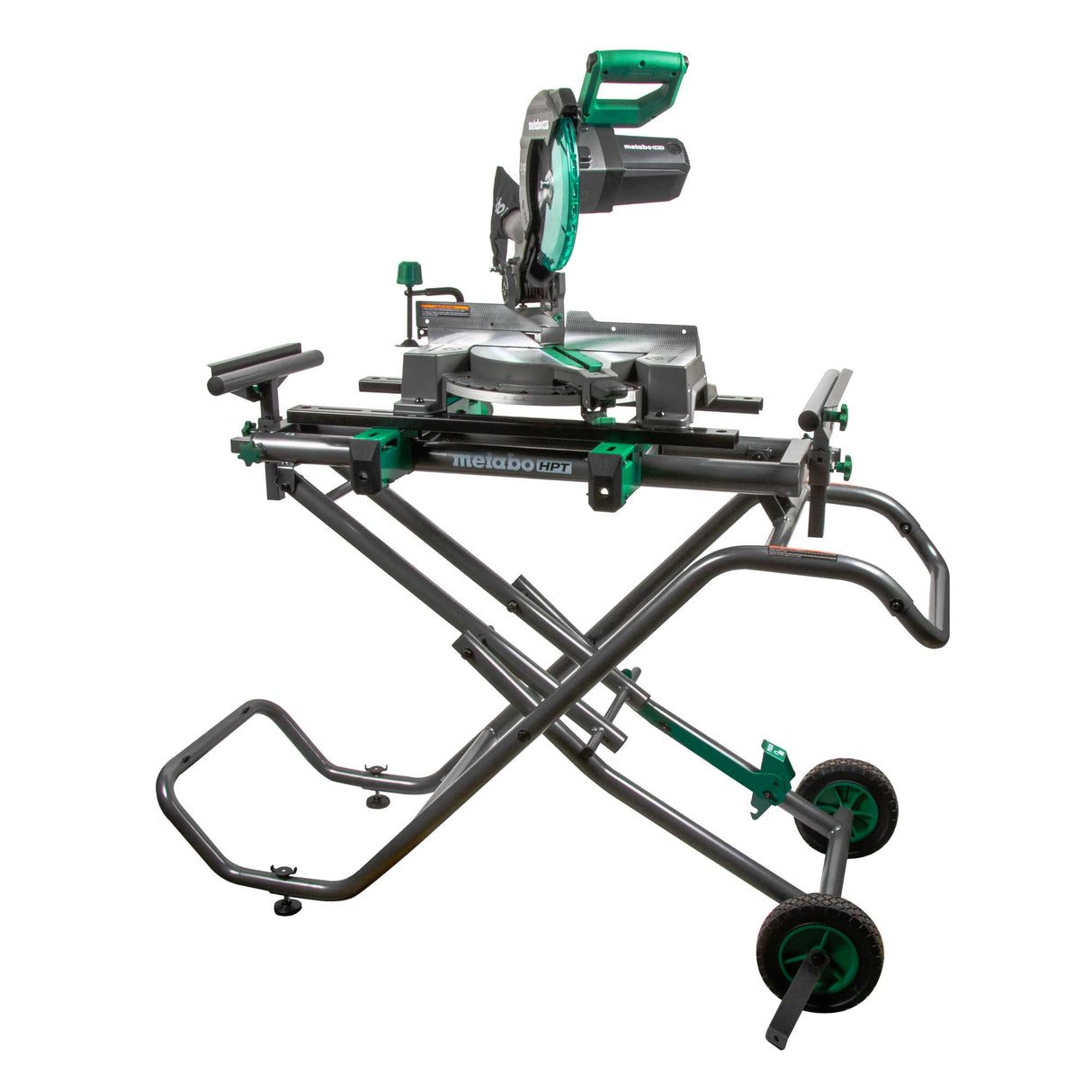 metabo HPT 115770M Fold and Roll Universal Miter Saw Stand