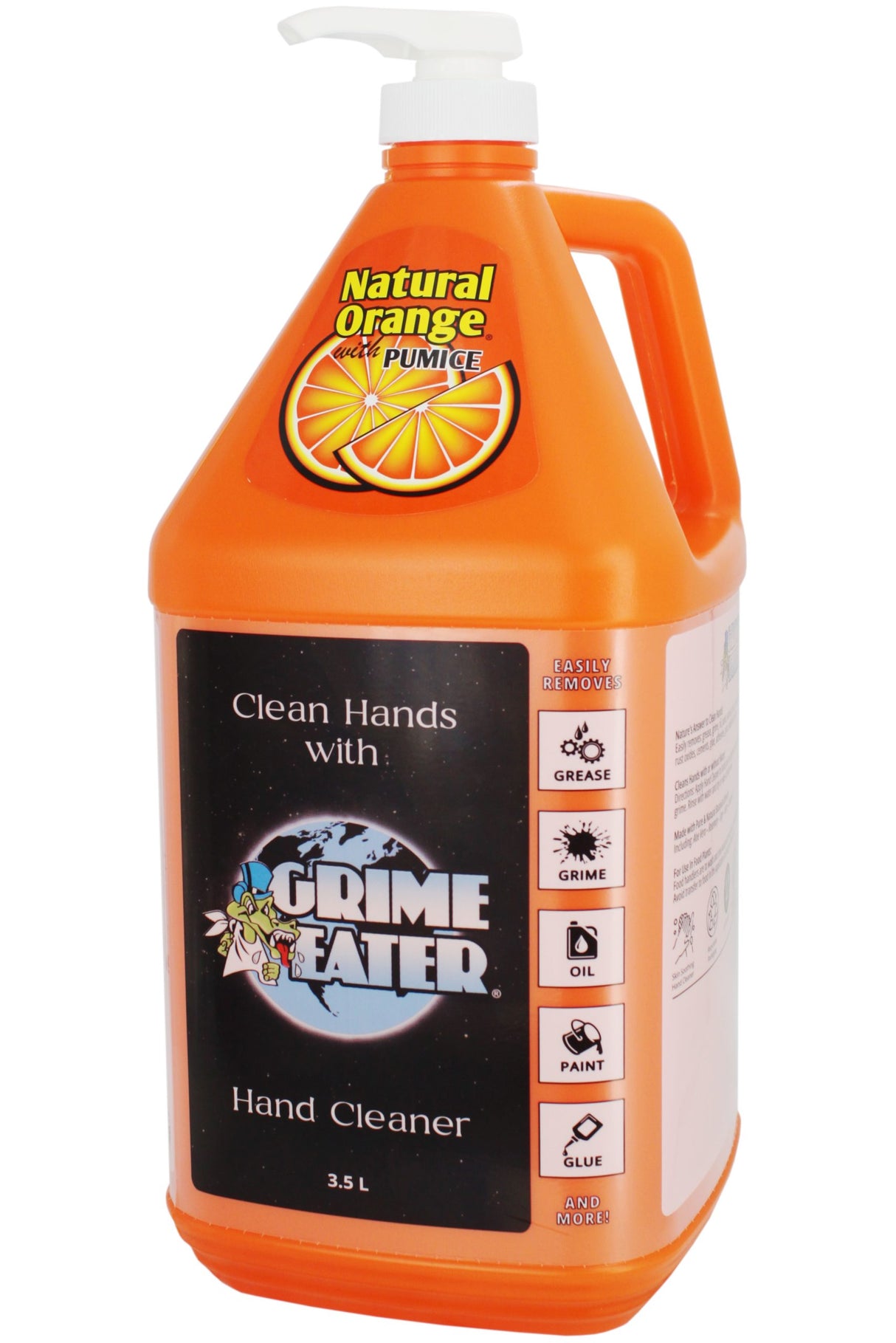 Grime Eater Orange Hand Cleaner With Pumice