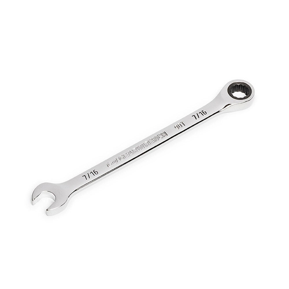 GEARWRENCH 86944 7/16" 90-Tooth 12 Point Ratcheting Combination Wrench