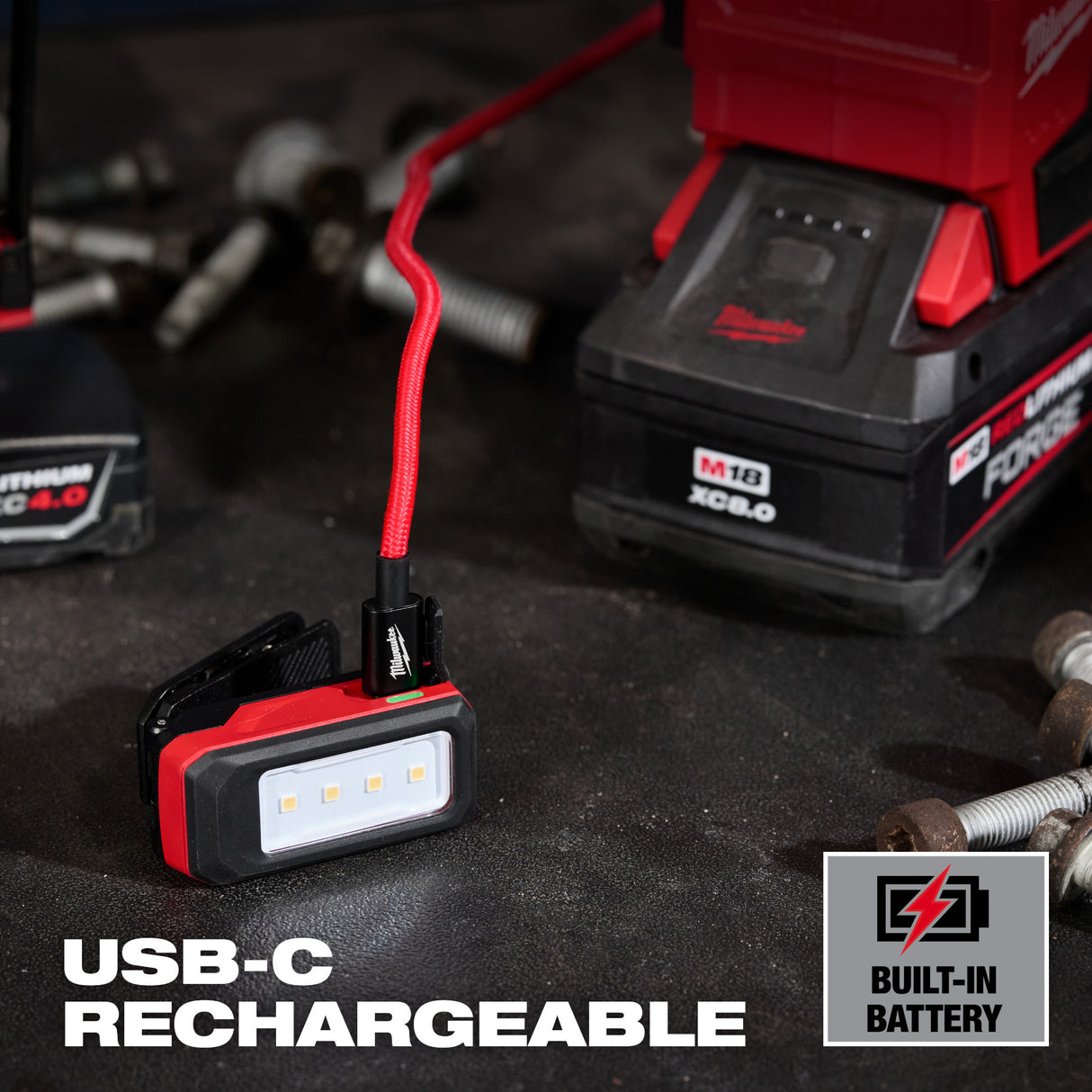 Milwaukee Tool 2014R Rechargeable Clip Light