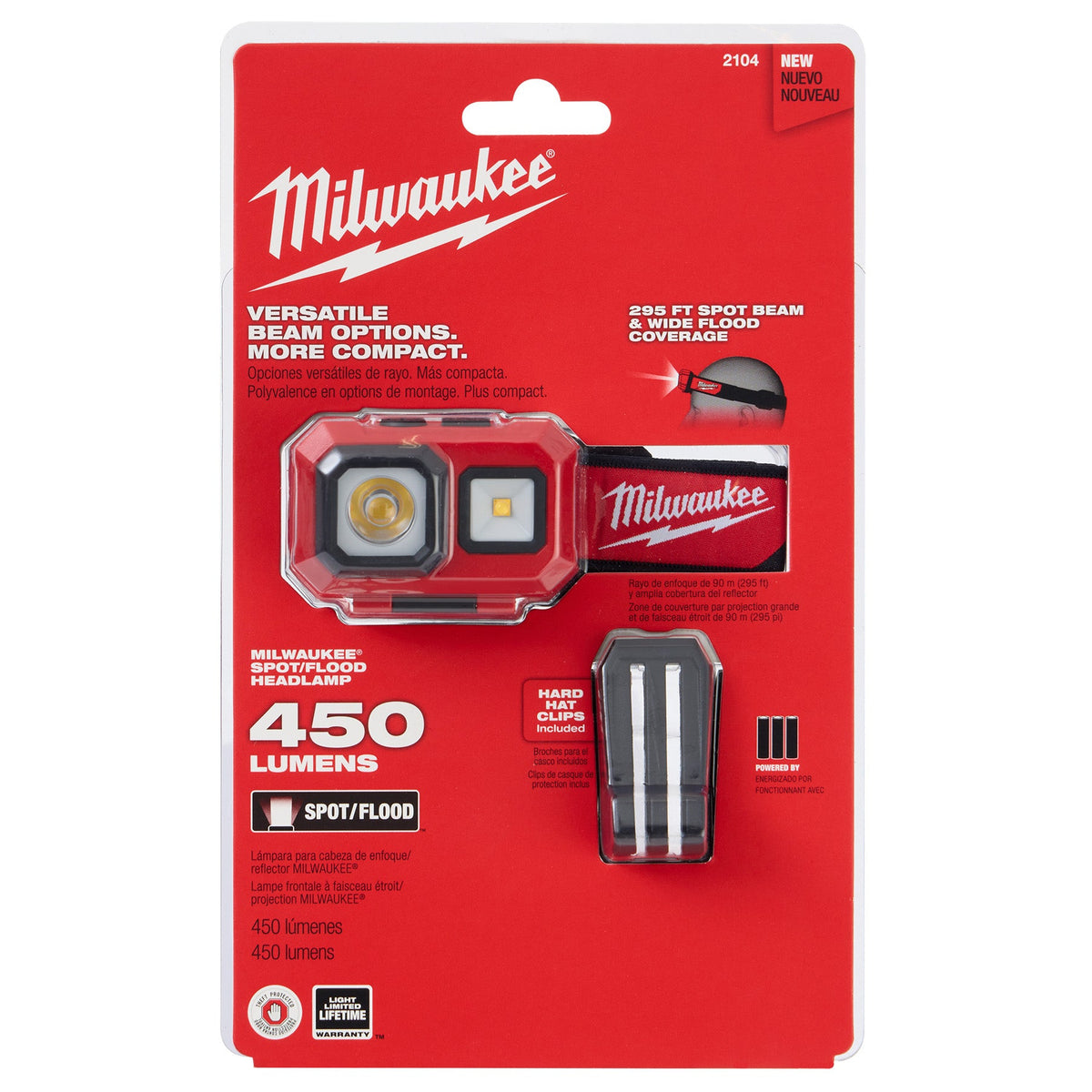 Milwaukee 2104 Spot/Flood Headlamp