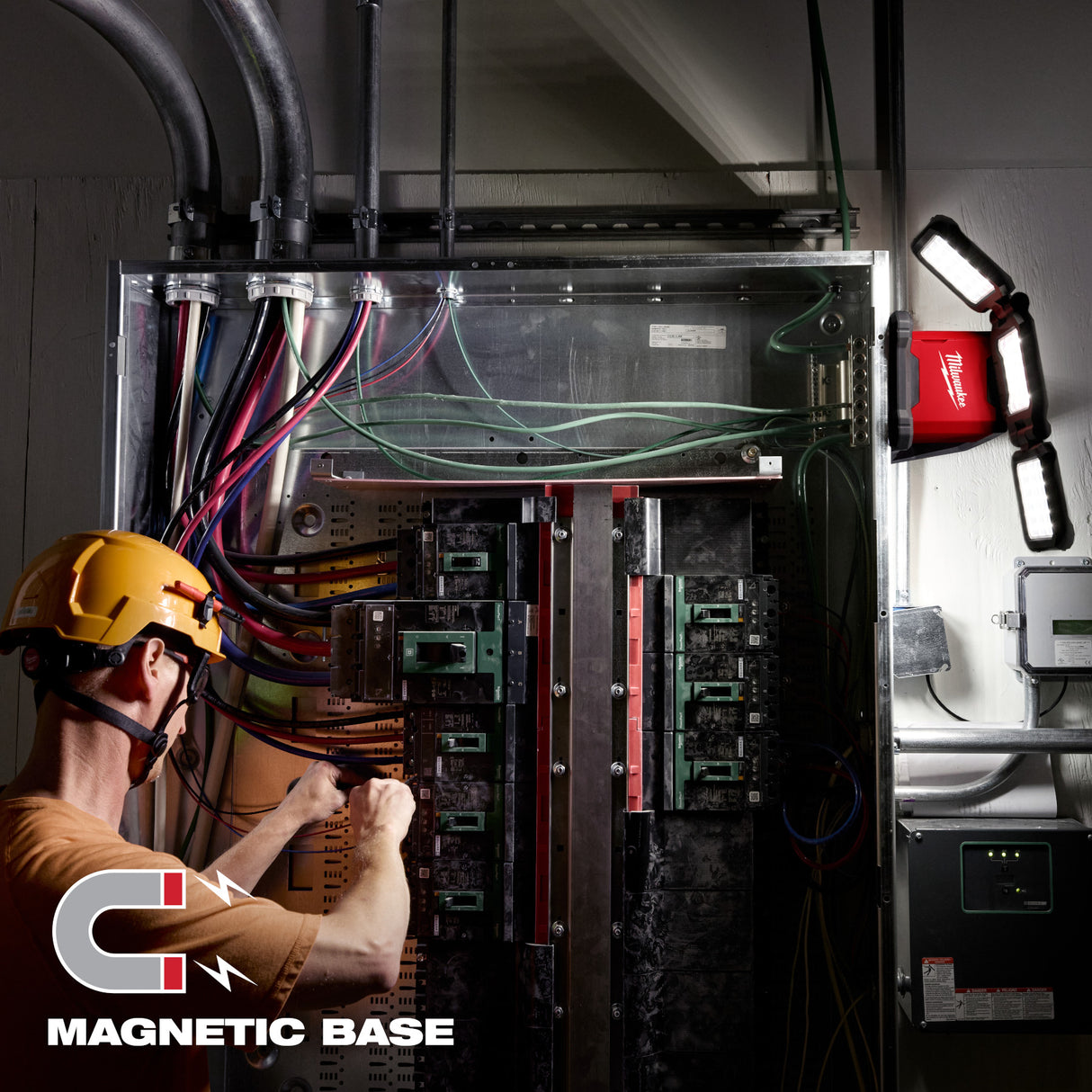 Milwaukee 2368-20 M18™ ROVER™ Dual Power Triple-Panel Flood & Area Light