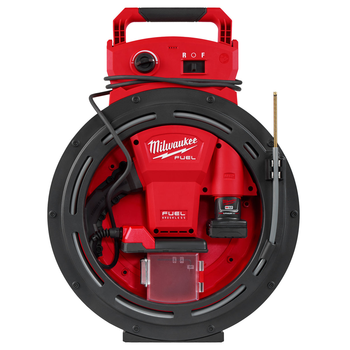 Milwaukee 2519-21 M12 FUEL™ High Speed Chain Snake for 1-1/4”-2” Pipes