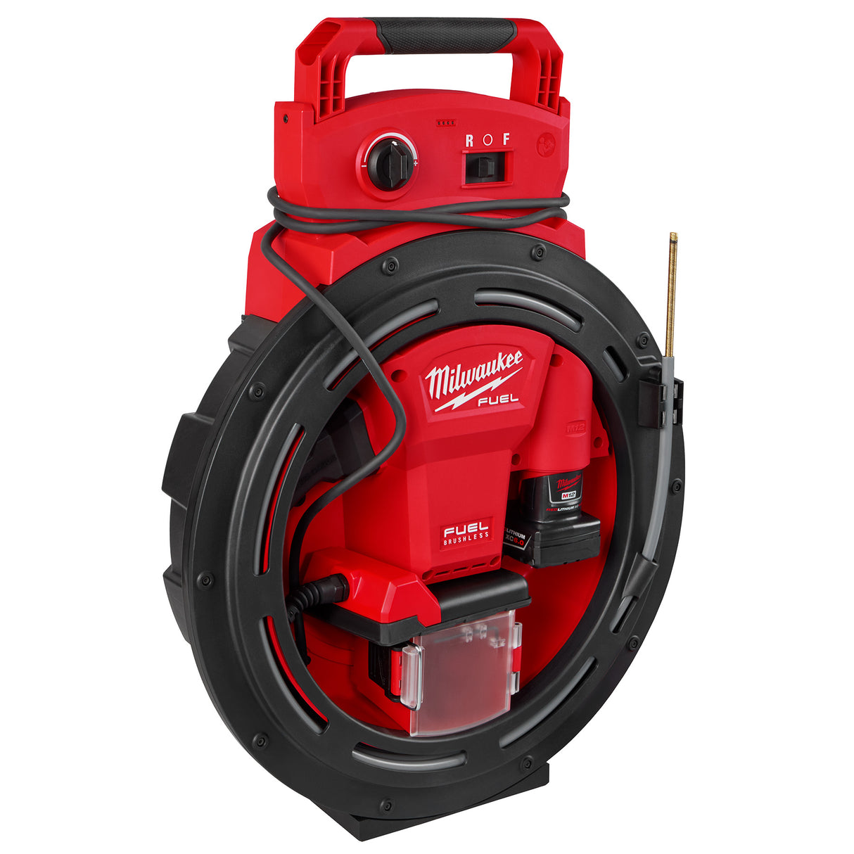 Milwaukee 2519-21 M12 FUEL™ High Speed Chain Snake for 1-1/4”-2” Pipes