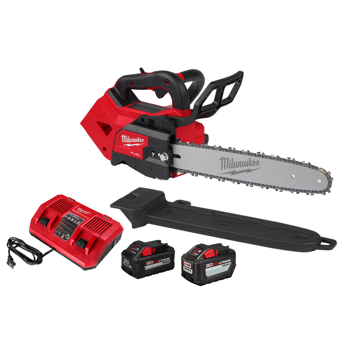 Milwaukee 2826-22T M18 FUEL™ 14" Top Handle Chainsaw 2 Battery Kit