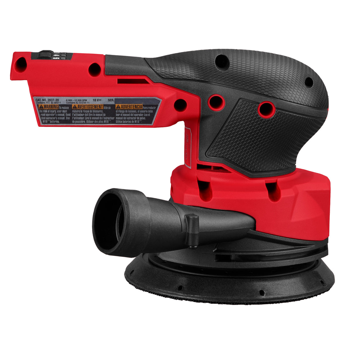 Milwaukee 2837-20 M18 FUEL™ 5" Random Orbital Sander
