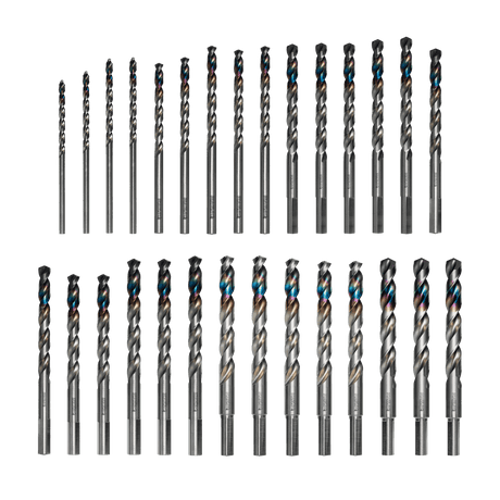 Diablo DMD-T29 29 pc Metal Demon™ Drill Bits Set for Mild, Hardened and Stainless Steels