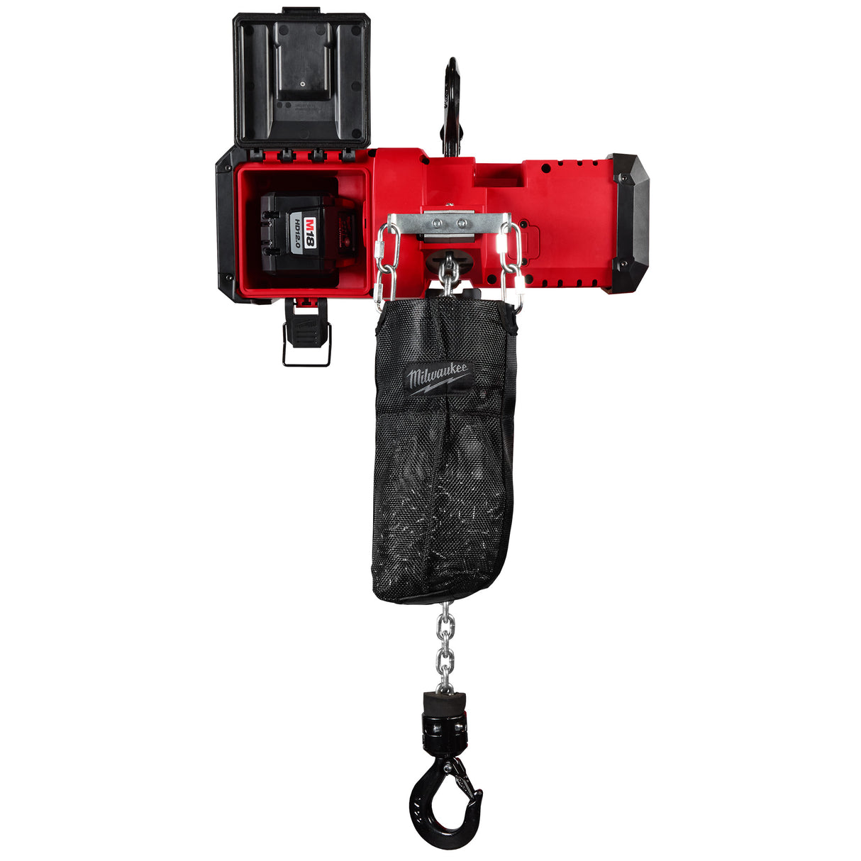 Milwaukee 2983-22HD M18 Compact 1-Ton Chain Hoist w ONE-KEY 2983-22HD NEW M18™ Compact 1-Ton Chain Hoist w/ ONE-KEY™