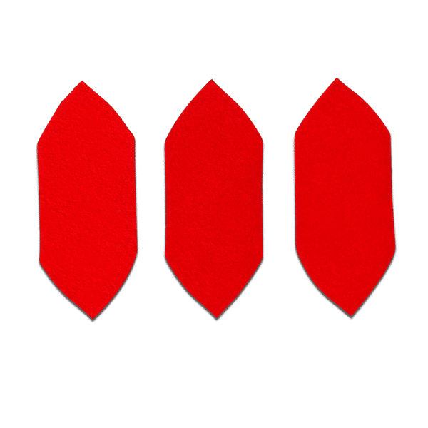 DIABLO CDTTIPVGPH15G 3"x 1-1/8" Assorted Hook & Lock™ Fingertip Detail Sanding Sheets (15-pk)