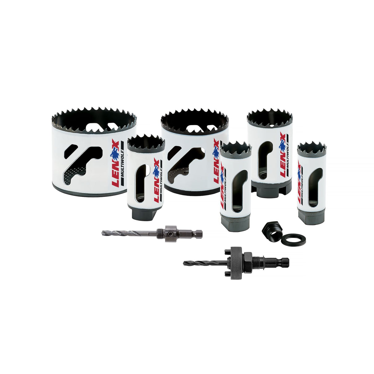 LENOX 30860C600P Plumber Hole Saw Kit (9 pc.)