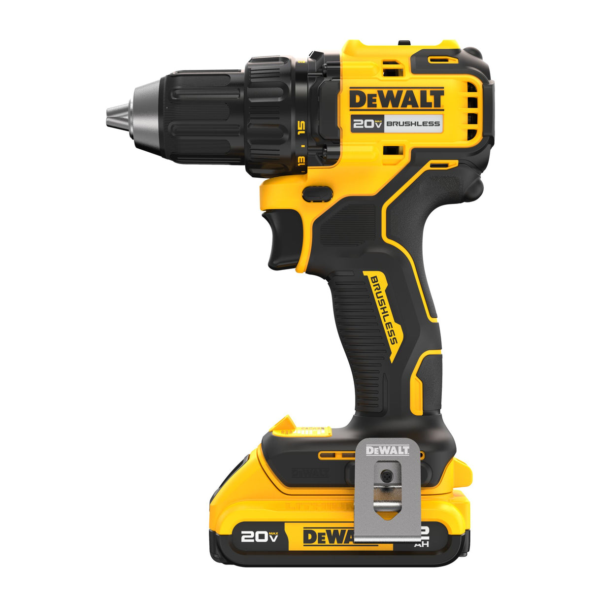 DEWALT DCD793D1 20V MAX* Brushless Cordless 1/2 in. Drill/Driver Kit