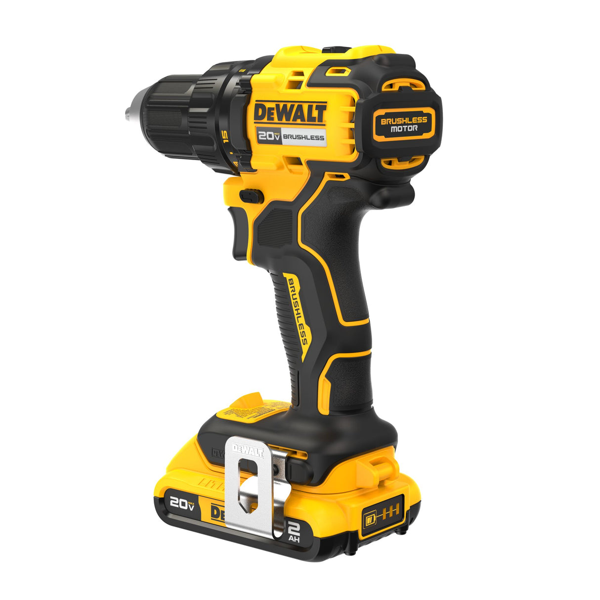 DEWALT DCD793D1 20V MAX* Brushless Cordless 1/2 in. Drill/Driver Kit