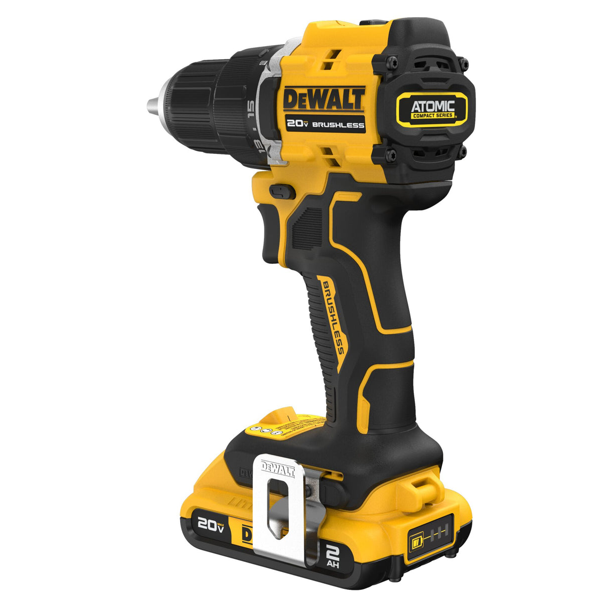 DEWALT DCD794D1 ATOMIC COMPACT SERIES™ 20V MAX* Brushless Cordless 1/2 in. Drill/Driver