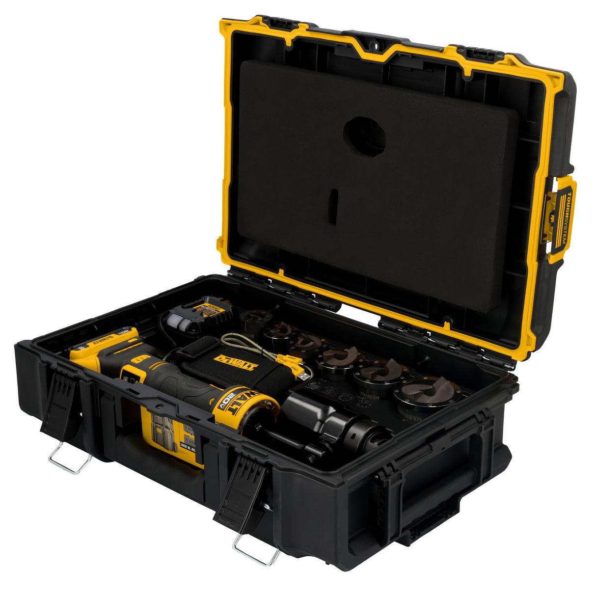 DEWALT DCE600D1 20V MAX* Hydraulic Knockout Tool Kit