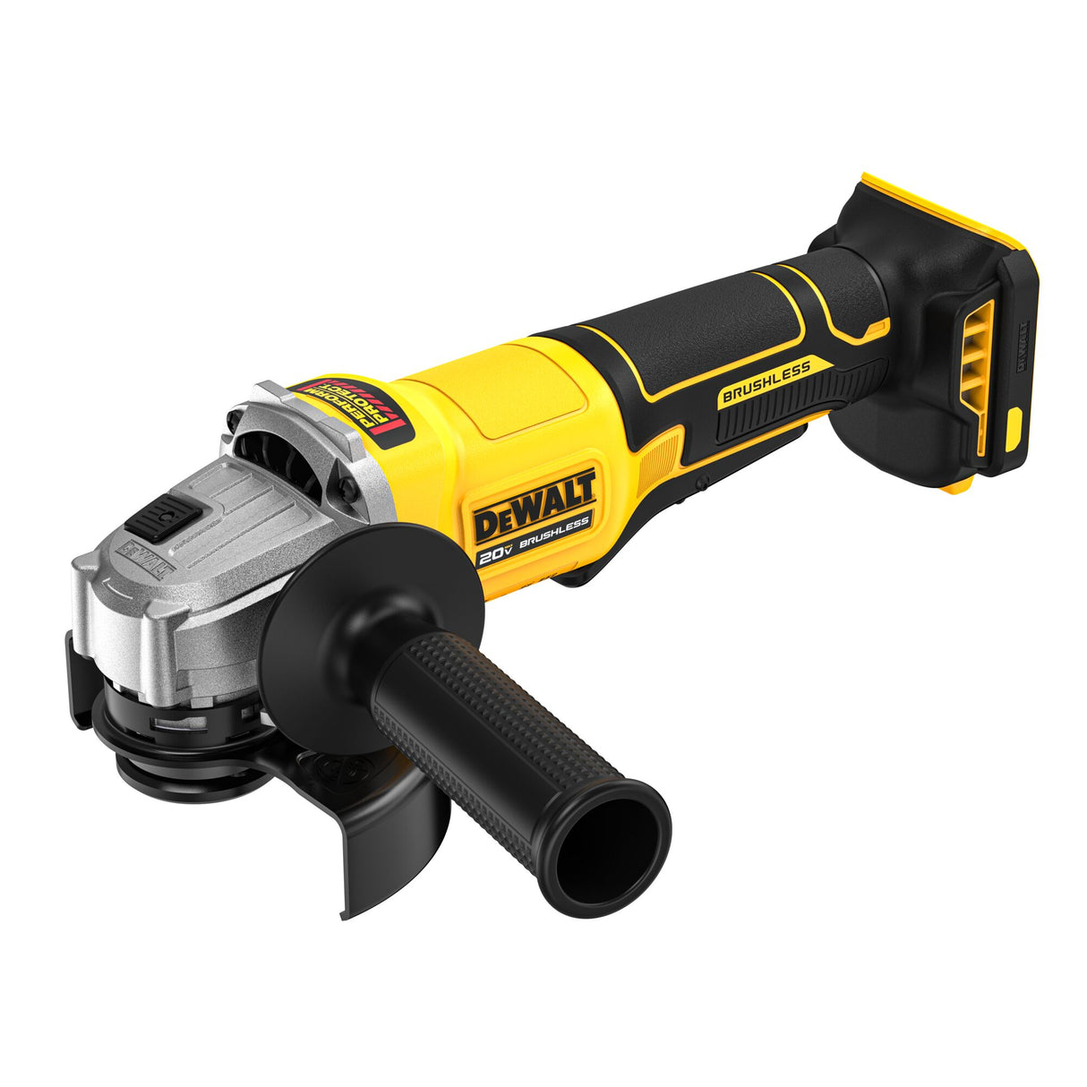 DEWALT DCG408B 20V MAX* Brushless Cordless 4 1/2 in. Paddle-Switch Grinder (Tool Only)