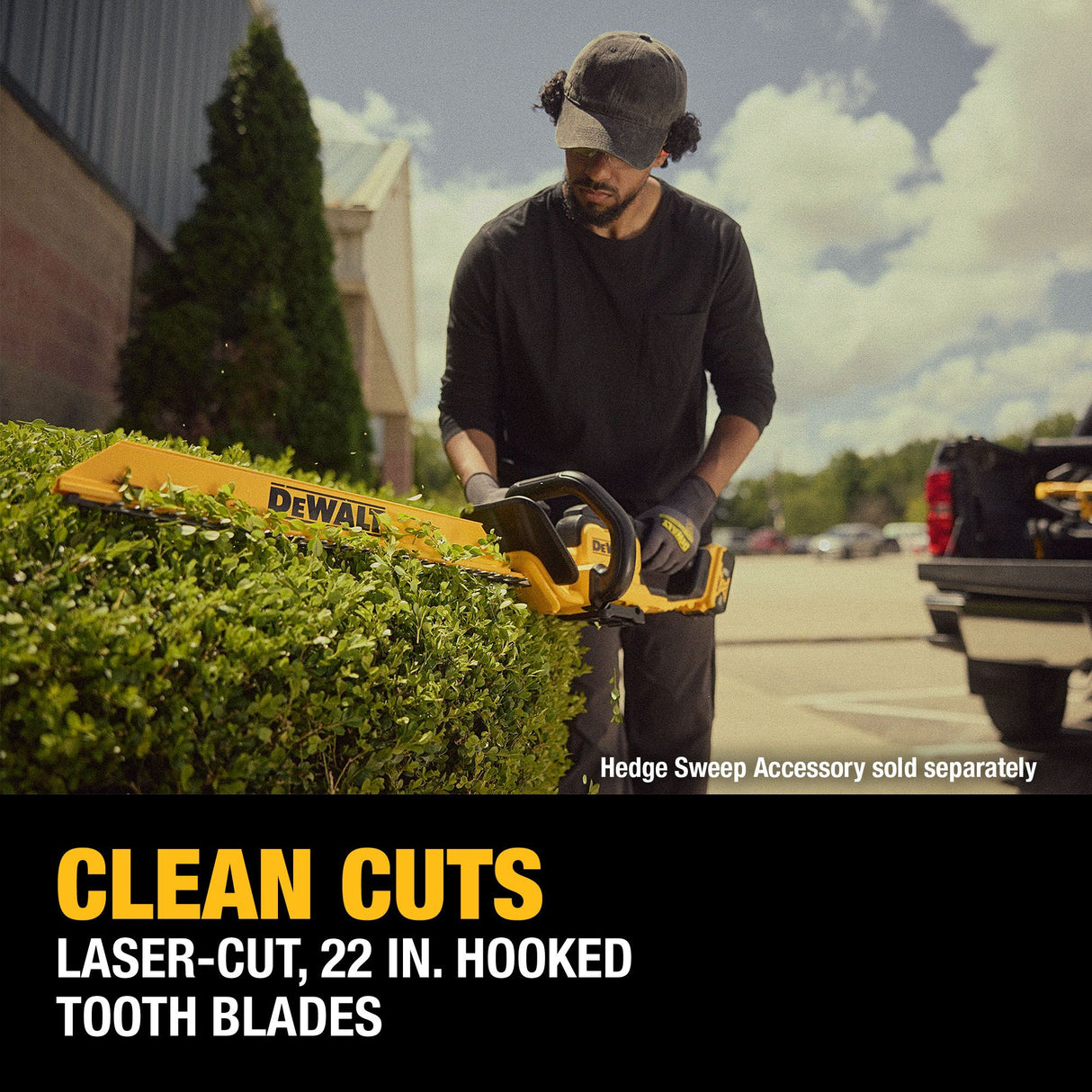 DEWALT DCHT821B 20V MAX* 22 in. Brushless Cordless Hedge Trimmer (Tool Only)