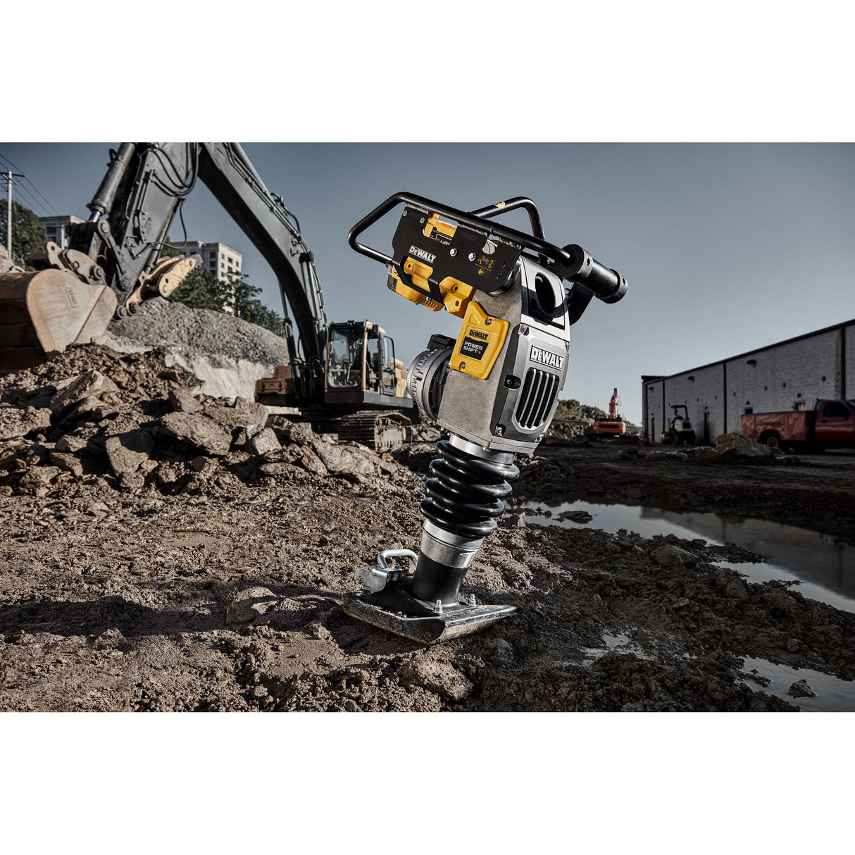 DEWALT DCPS660AG2 POWERSHIFT™ 60Kg Class Rammer Kit