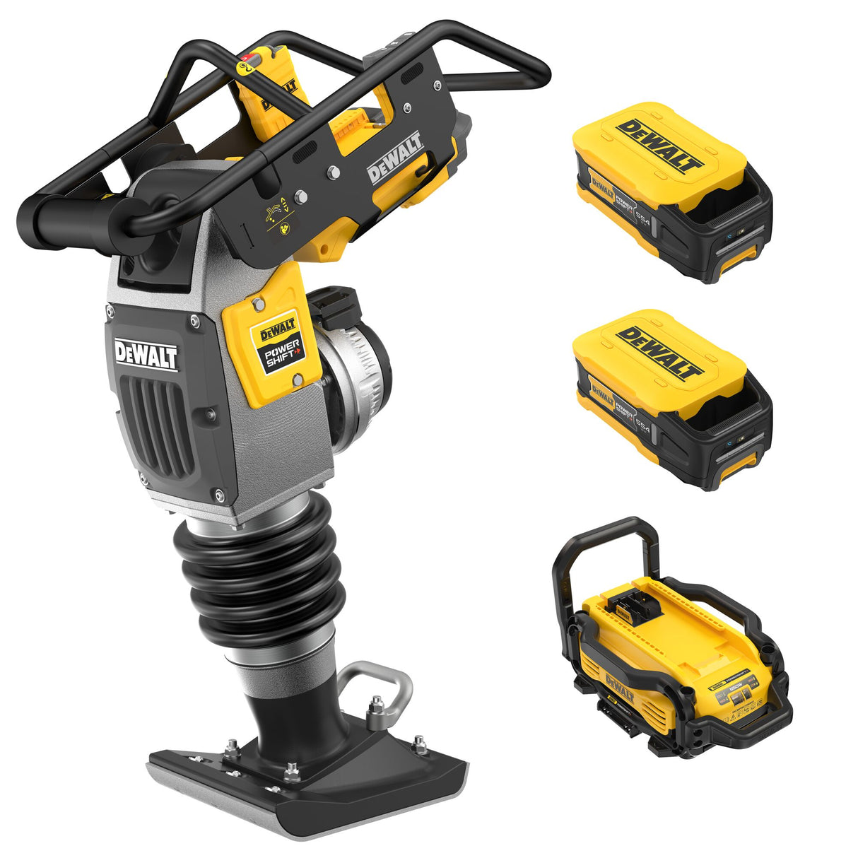 DEWALT DCPS660AG2 POWERSHIFT™ 60Kg Class Rammer Kit