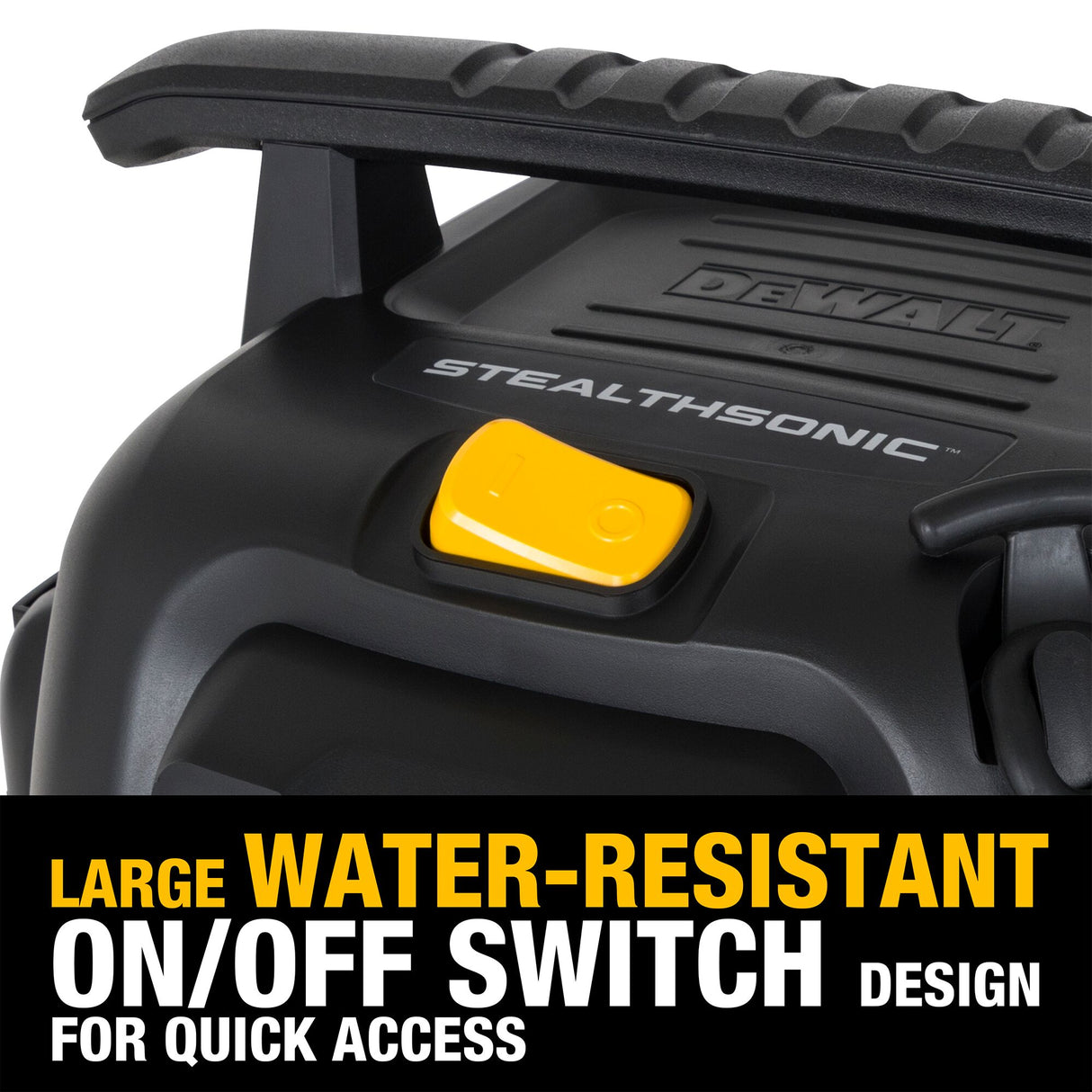 DEWALT DXV09PQTA 9 Gallon 5.0 PHP STEALTHSONIC QUIET VACUUM