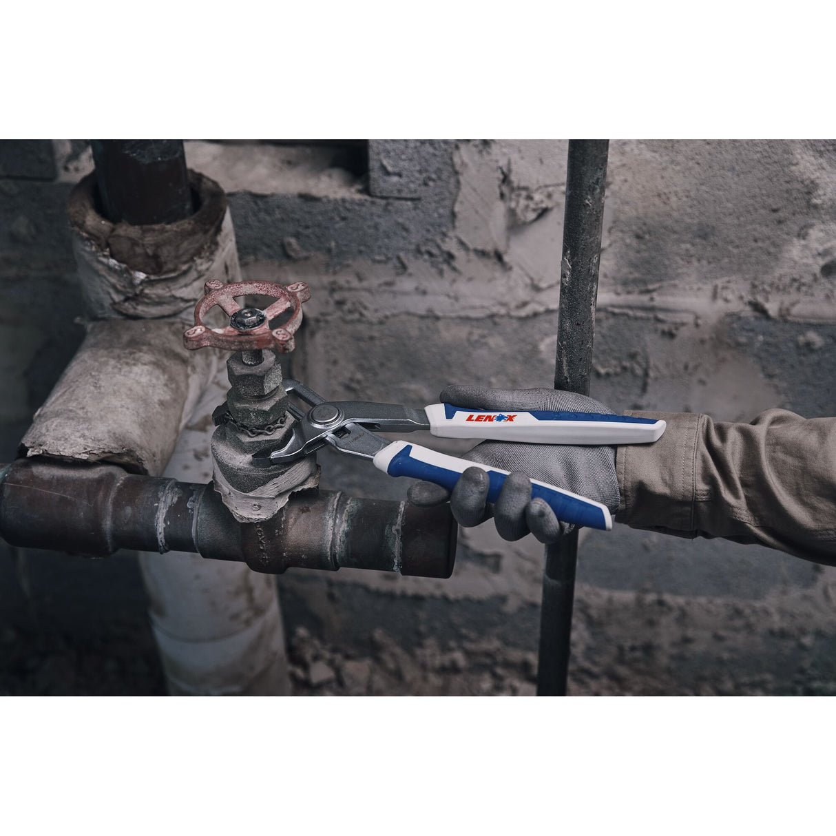 LENOX LXHT90552 12" Quick-Adjust Pliers