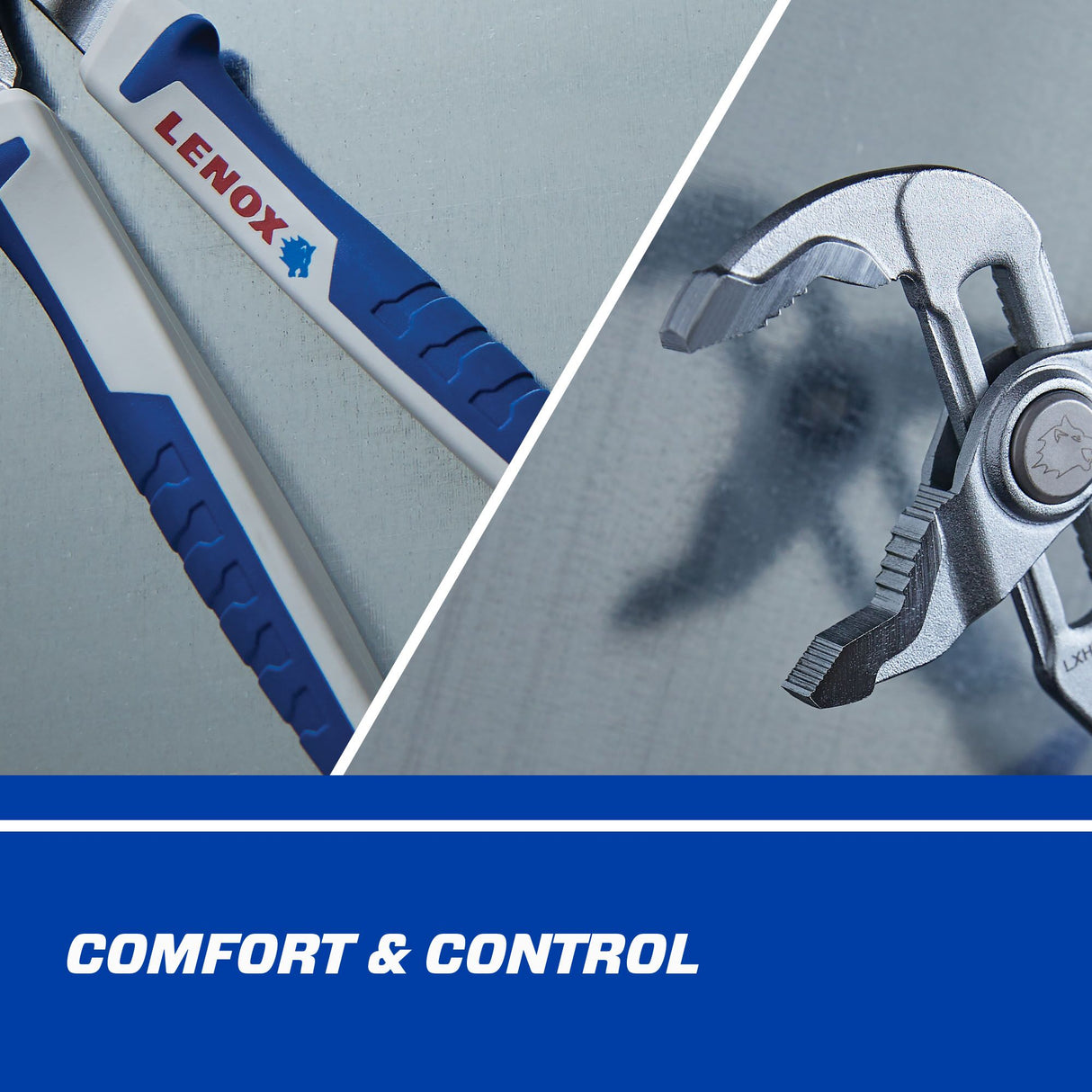 LENOX LXHT90552 12" Quick-Adjust Pliers