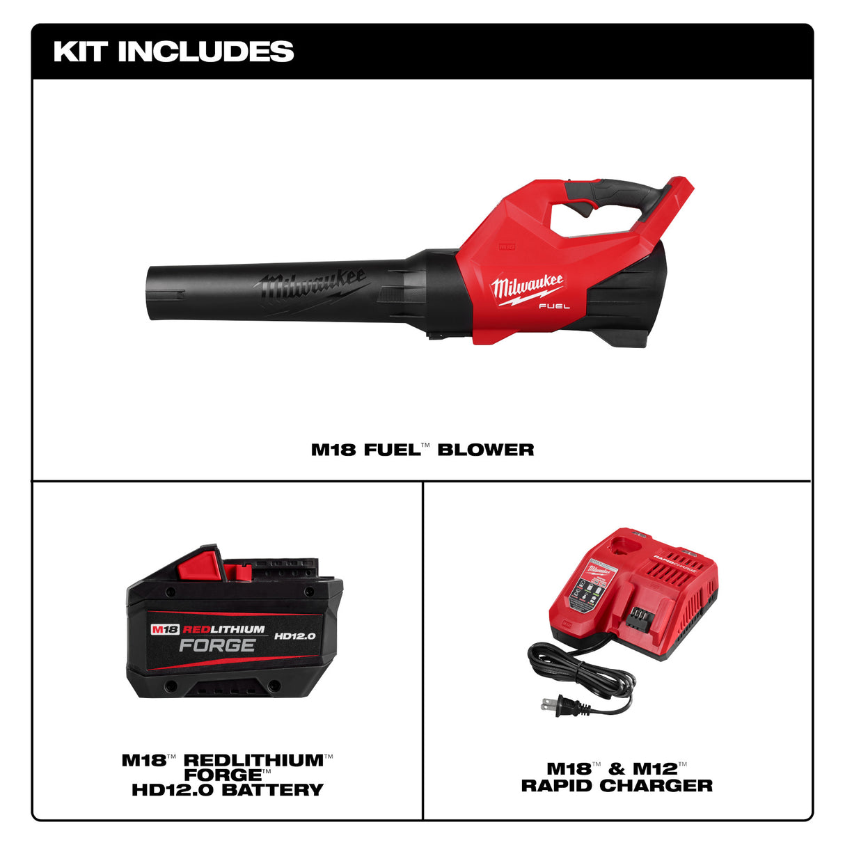 Milwaukee 3017-21HD M18 FUEL™ Blower Kit