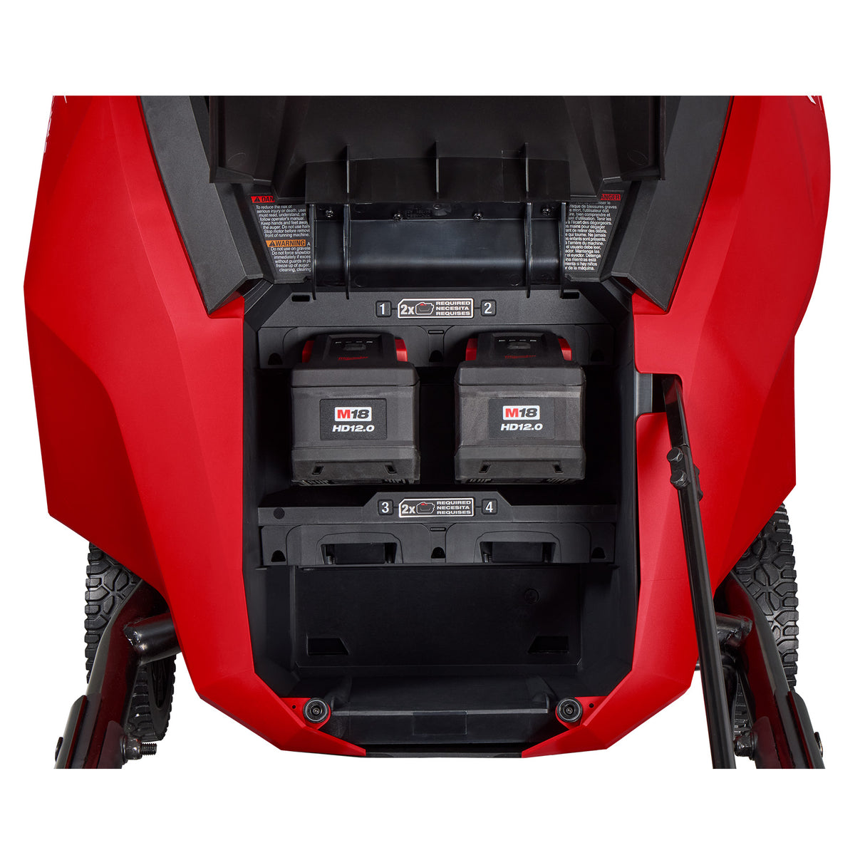 Milwaukee 3036-22HD M18 FUEL™ 21" Auger Propelled Dual Battery Single Stage Snow Blower Kit