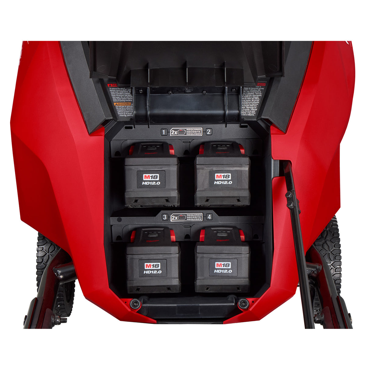 Milwaukee 3036-22HD M18 FUEL™ 21" Auger Propelled Dual Battery Single Stage Snow Blower Kit