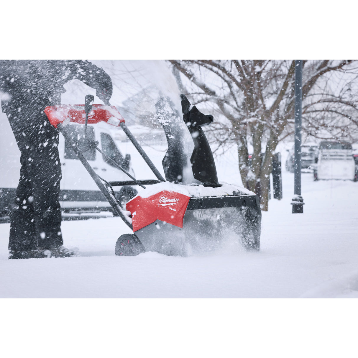 Milwaukee 3036-22HD M18 FUEL™ 21" Auger Propelled Dual Battery Single Stage Snow Blower Kit