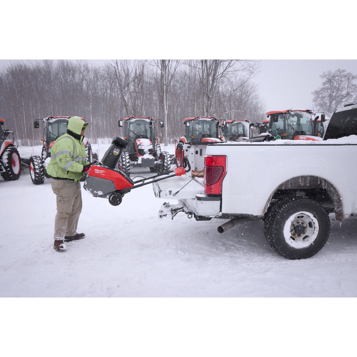 Milwaukee 3036-22HD M18 FUEL™ 21" Auger Propelled Dual Battery Single Stage Snow Blower Kit