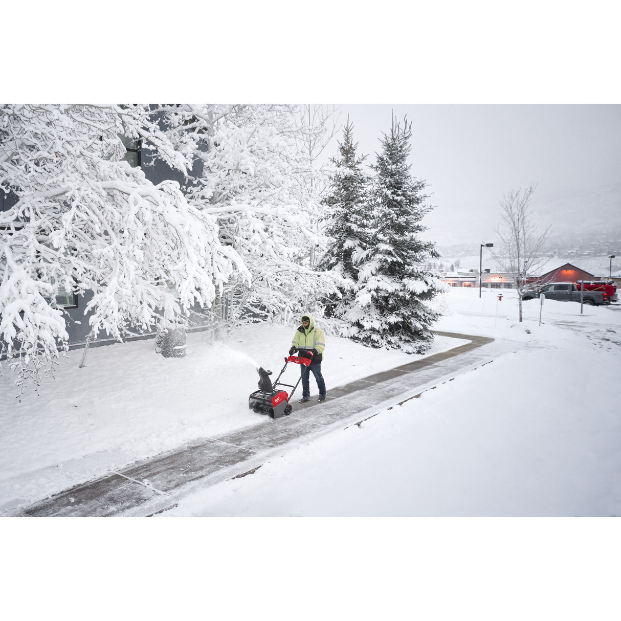 Milwaukee 3036-22HD M18 FUEL™ 21" Auger Propelled Dual Battery Single Stage Snow Blower Kit