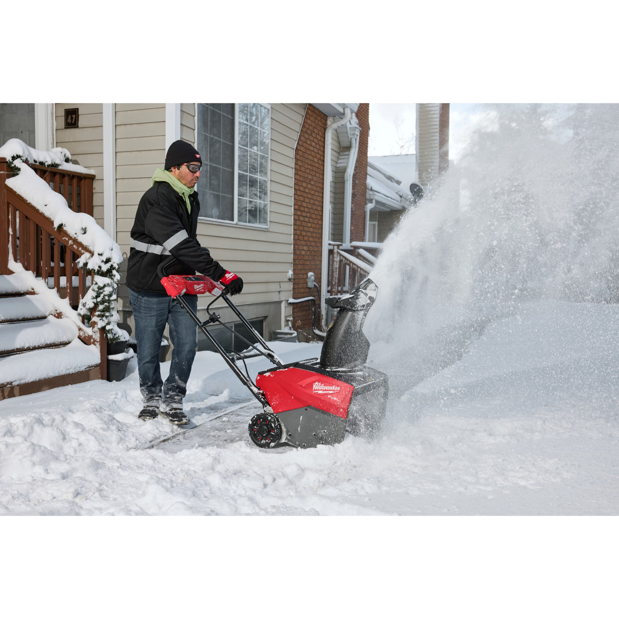 Milwaukee 3036-22HD M18 FUEL™ 21" Auger Propelled Dual Battery Single Stage Snow Blower Kit