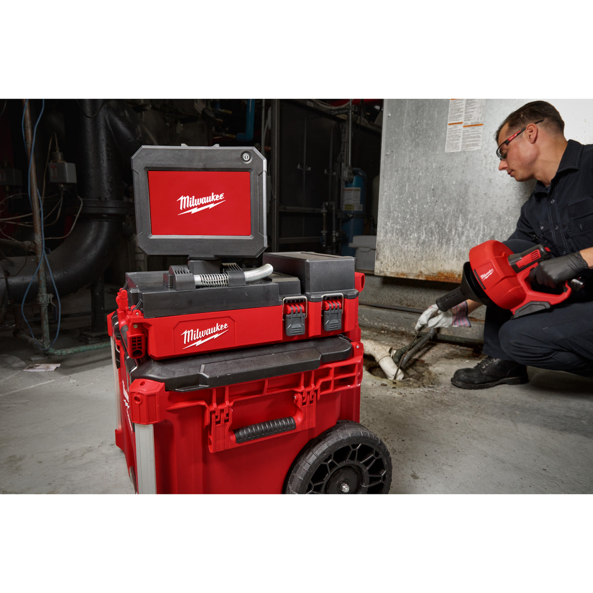 Milwaukee 3154-20 M12™ 75' Drain Camera w/ PACKOUT™ Compatibility